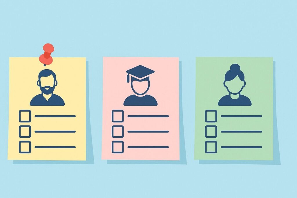 different 1-1-1 to-do list examples for work and study